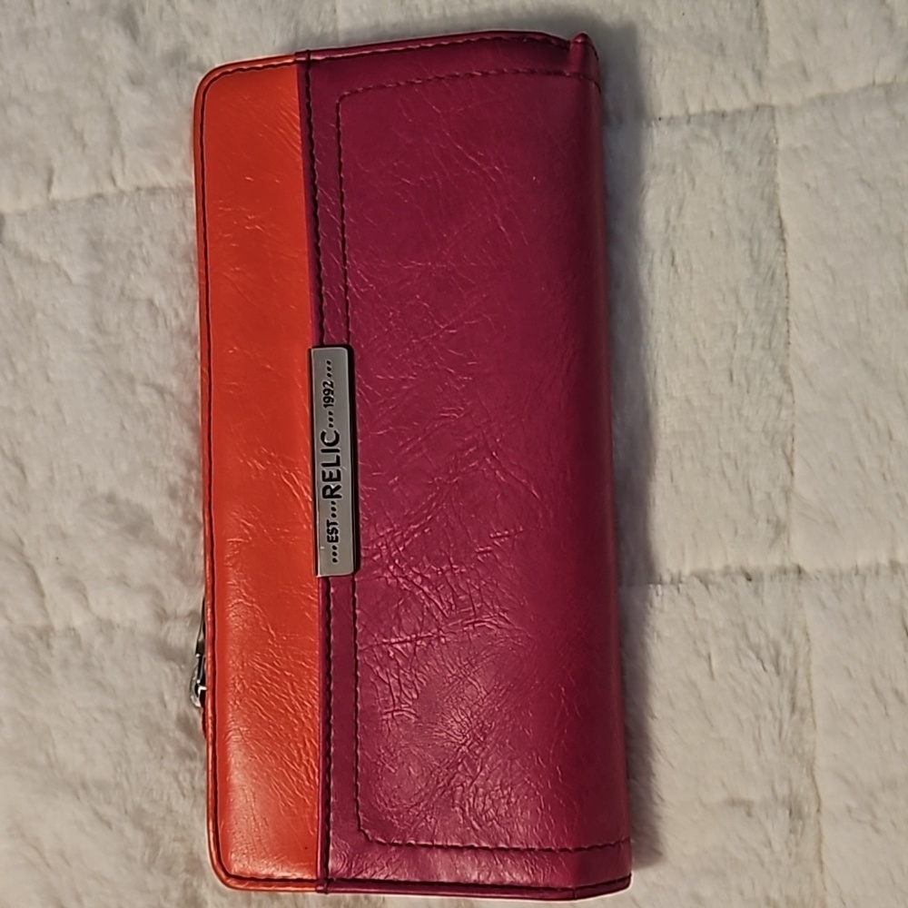 Relic Vintage "Caraway" Double Snap Wallet